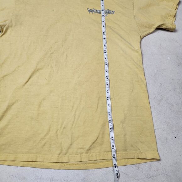 Vtg Wrangler Shirt Mens L Cowboy Chore Workwear Rodeo USA‎ Western Bull Riding - Picture 4 of 7